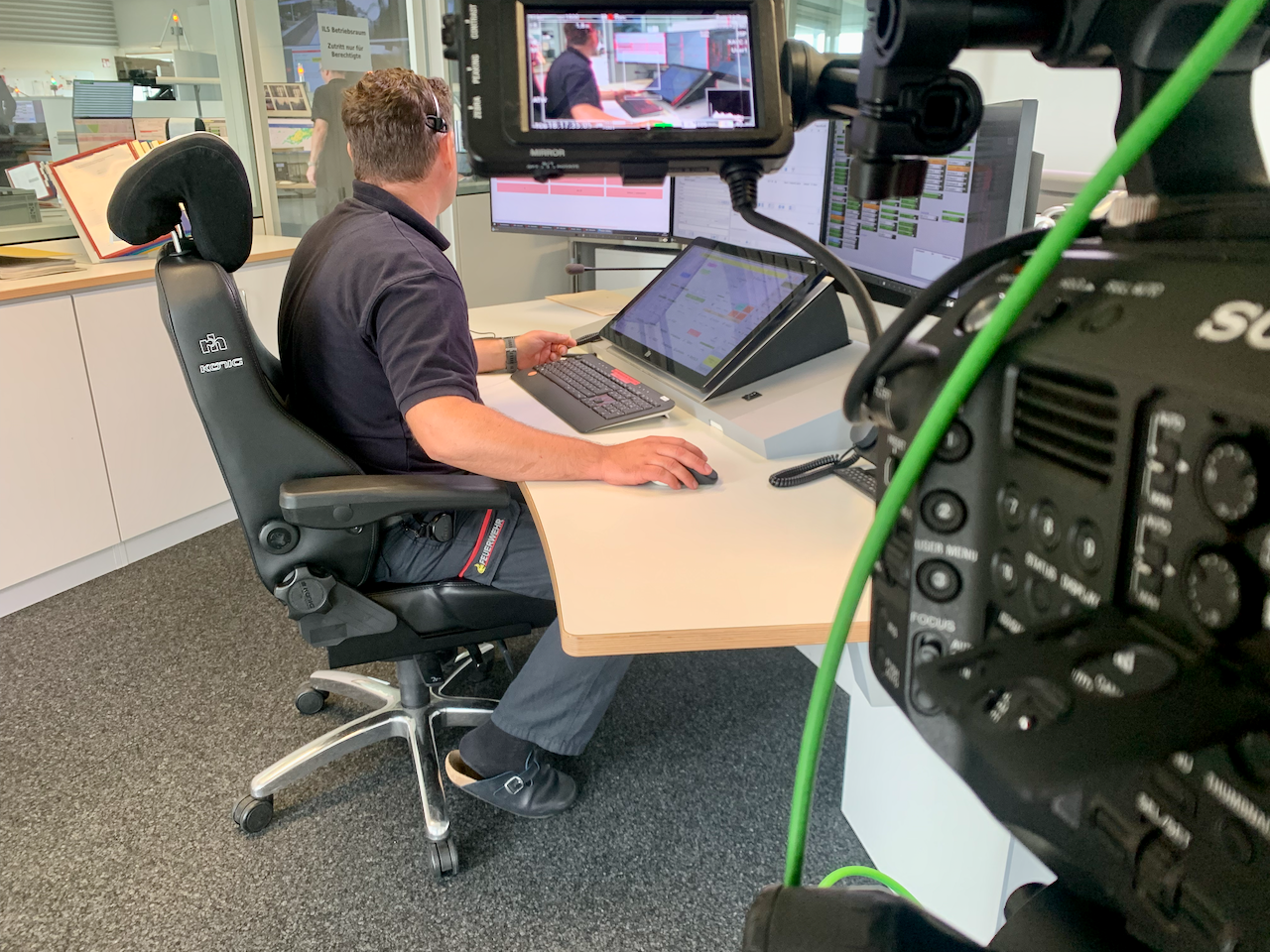 Dokumentationsfilm Leitstelle - Sony S35 4K-Filmproduktion Branddirektion