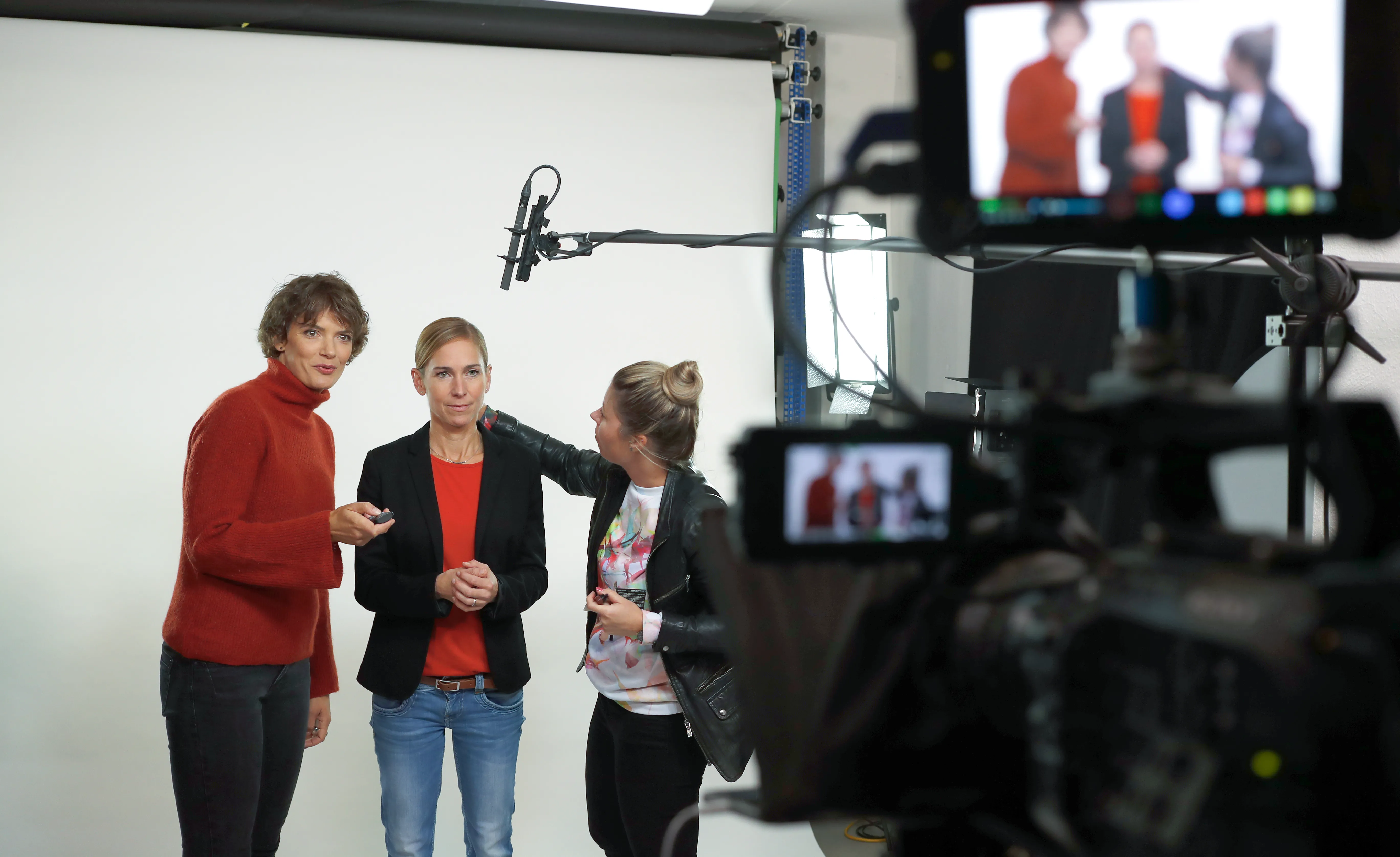 Letzter Feinschliff - Studioproduktion Wissenschaftler und Profis