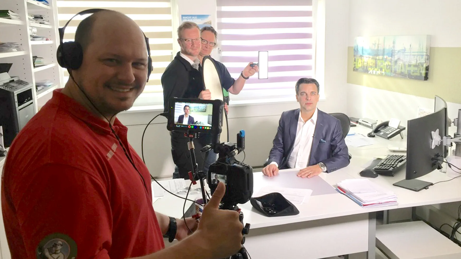 Testimonial und Interviewvideos